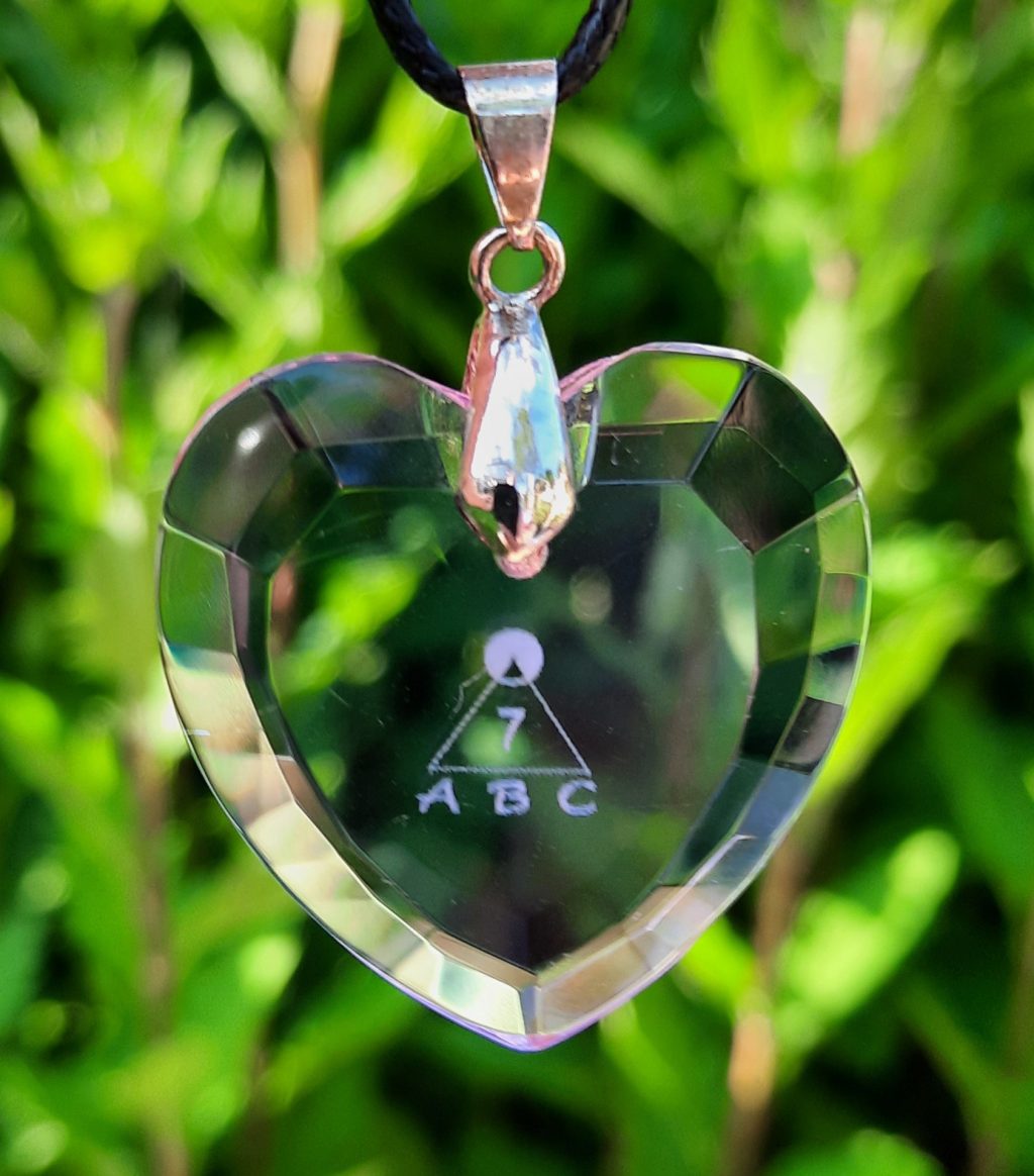 ABC Hanger Hartje – Breng je hart in verbinding met hogere liefde - Afbeelding 2
