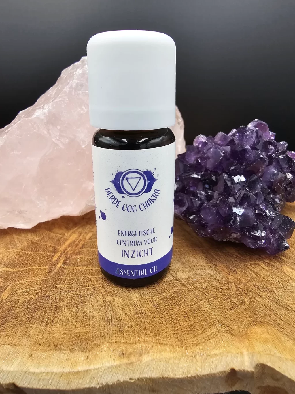 Derde Oog Chakra – 10 ml olie Open je intuïtie en zie met helderheid vanuit je innerlijke wijsheid - Afbeelding 2