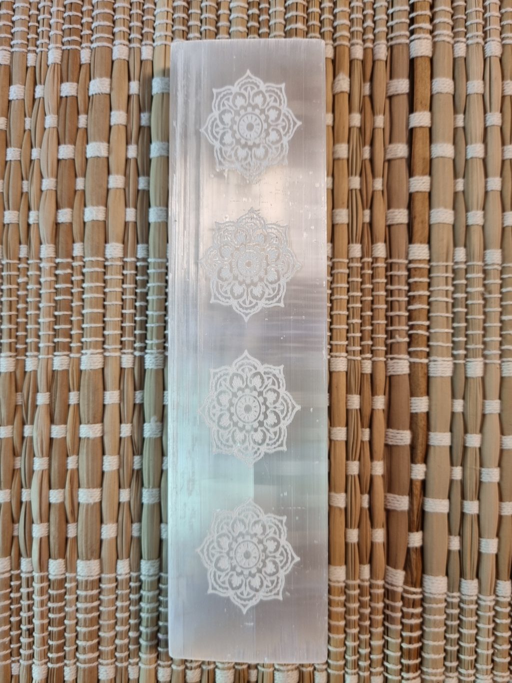 Seleniet Oplaadbord – Mandala 15 cm