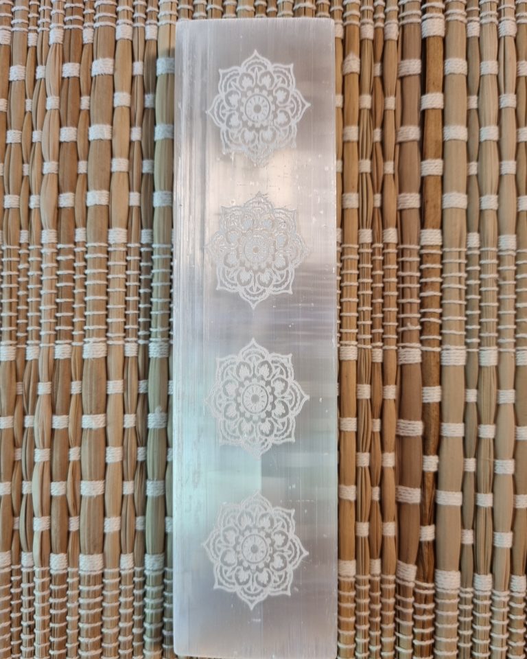 Seleniet Oplaadbord – Mandala 15 cm