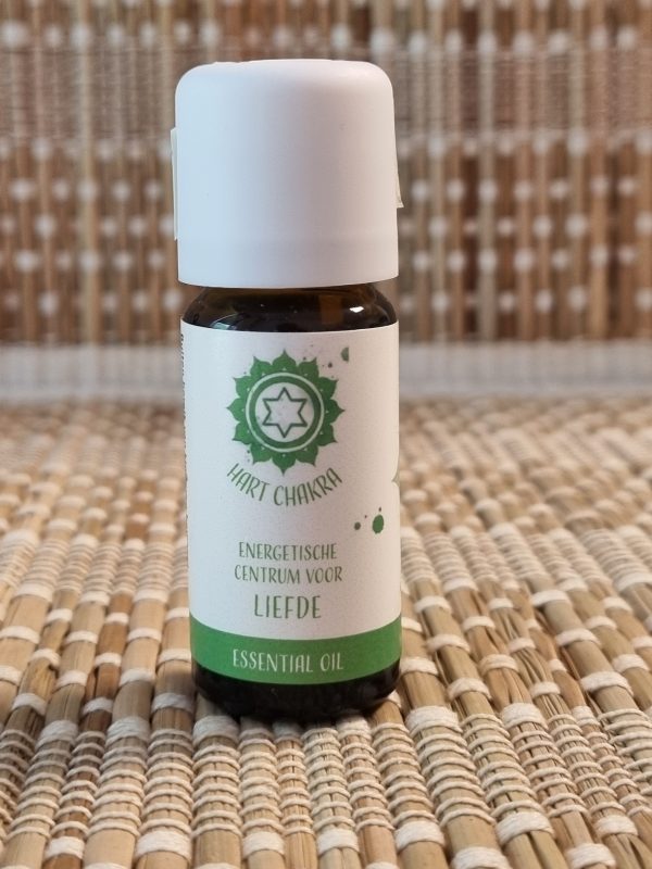 Hart Chakra – 10 ml etherische olie Voel liefde, compassie en geborgenheid vanuit je hart