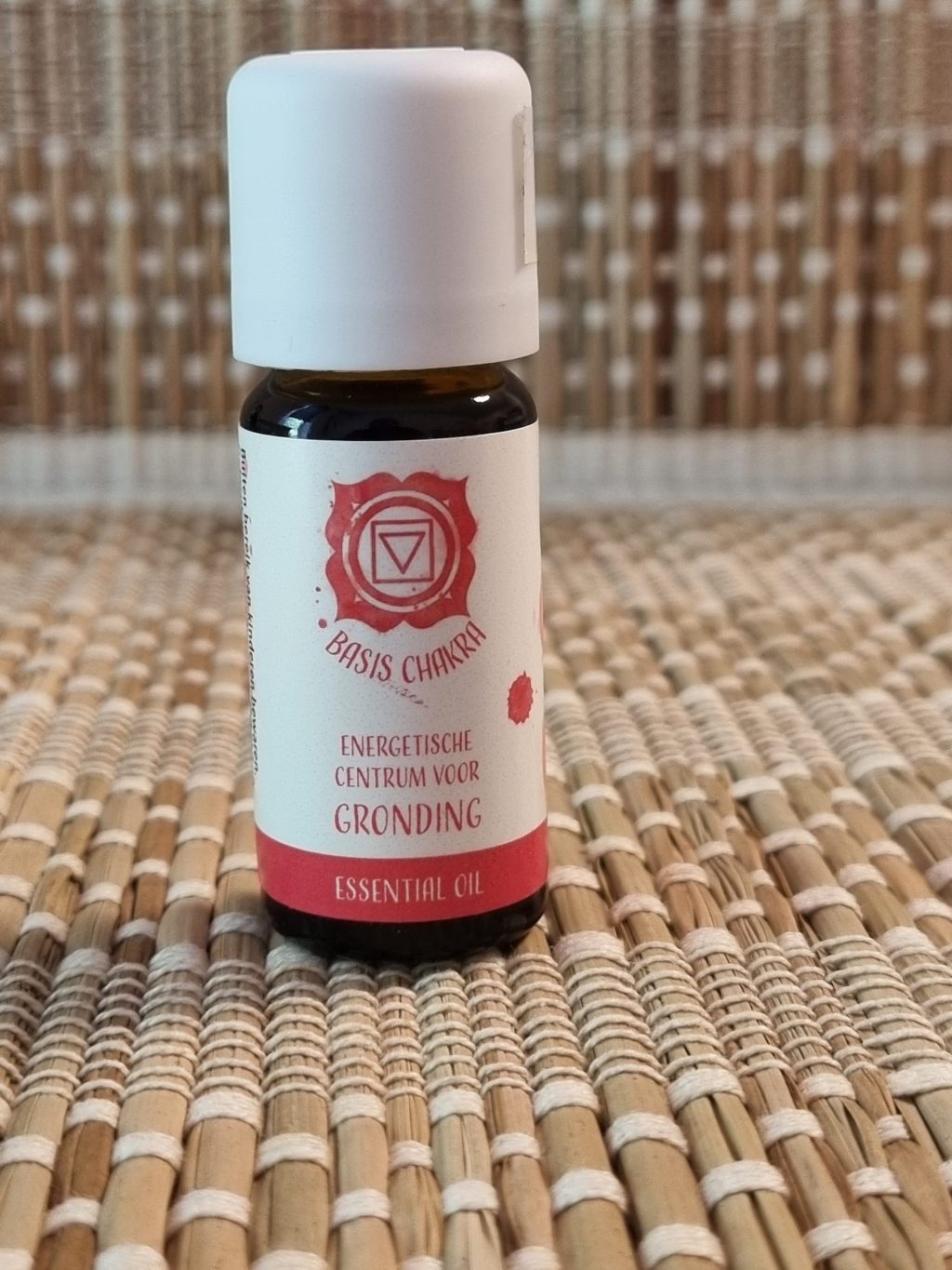 Basis Chakra – 10 ml Olie Voor basisvertrouwen, veiligheid en diepe gronding