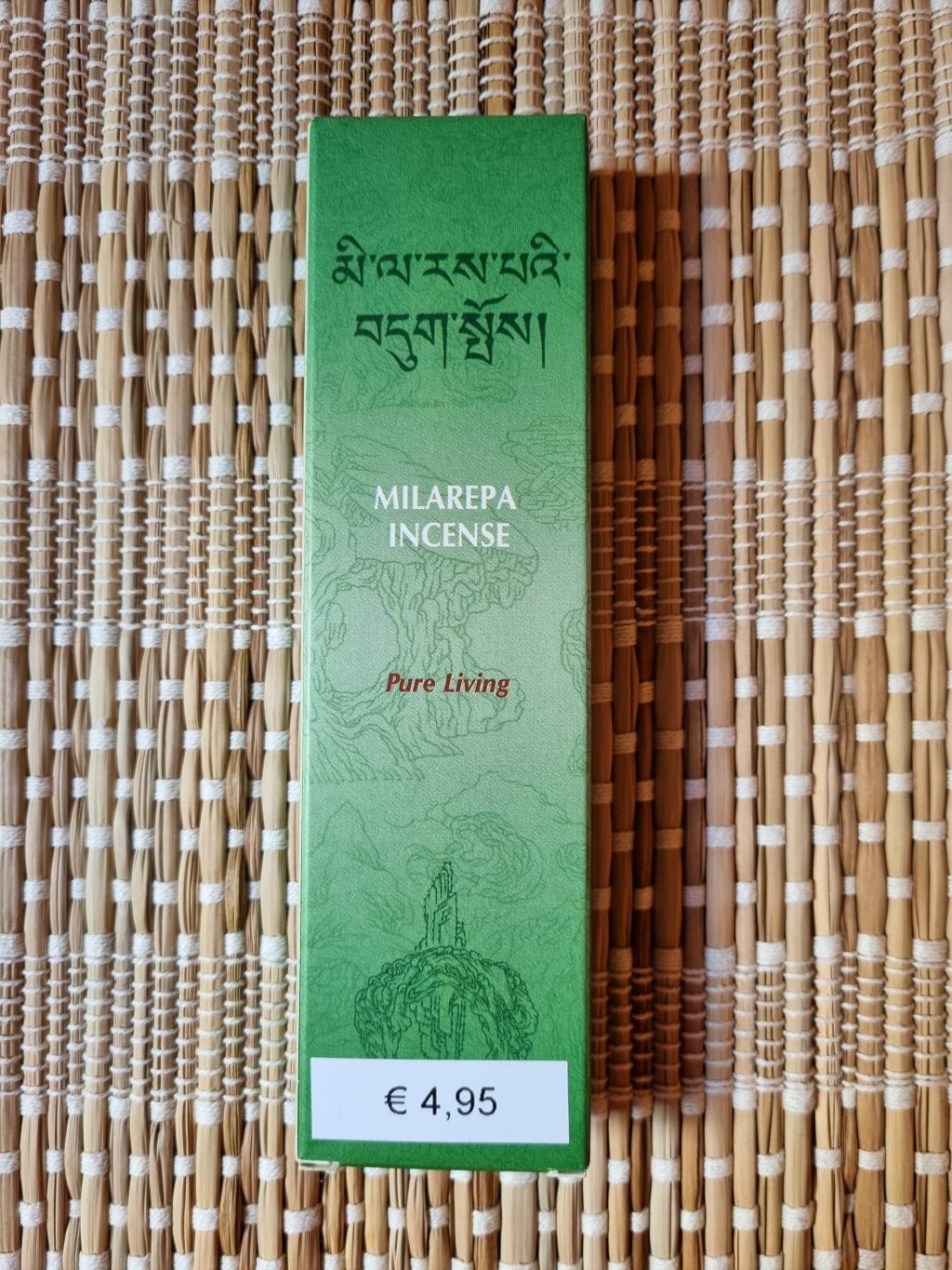 Tibetaanse Milarepa Wierook – Pure Living & Innerlijke Rust | 100% Natuurlijk, Handgemaakt in Nepal