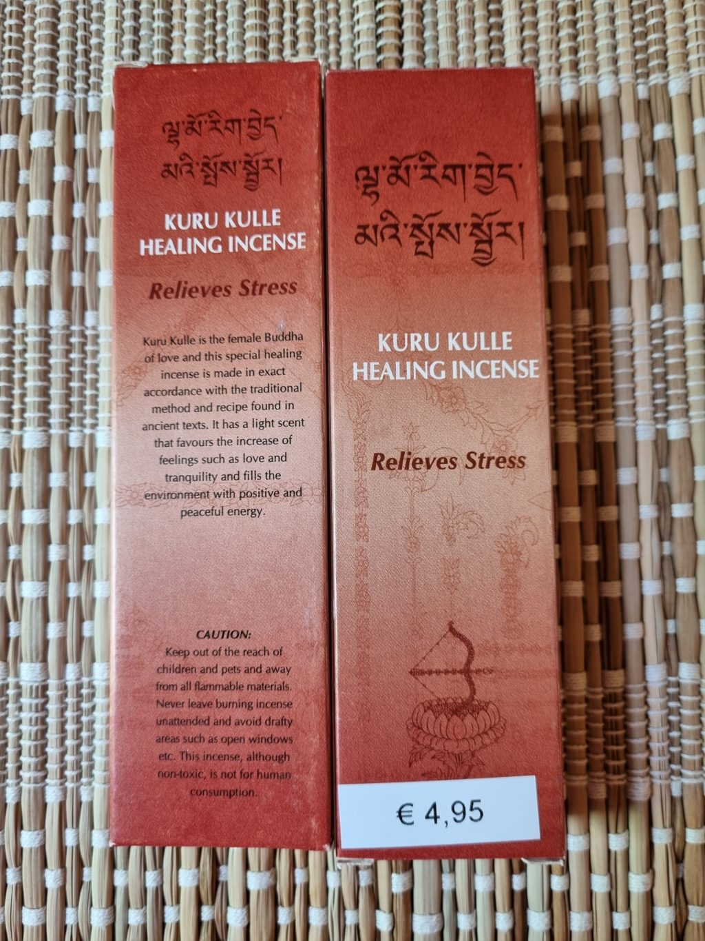 Tibetaanse Kurukulle Wierook – Stressverlichting & Zuivering | 100% natuurlijk, handgemaakt in Nepal