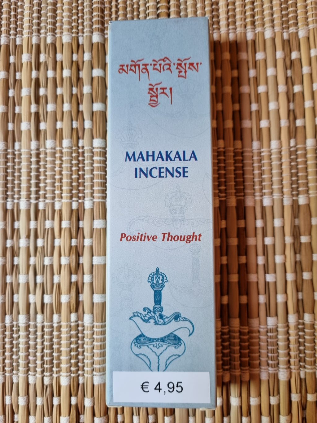 Tibetaanse Mahakala Wierook – Positieve Gedachten & Innerlijke Zuivering | 100% Natuurlijk, Handgemaakt in Nepal