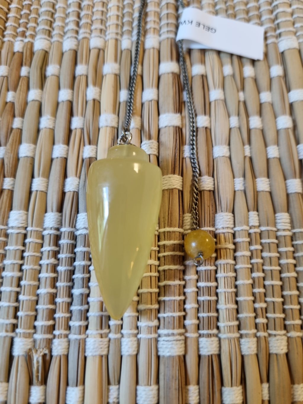 Gele Kwarts Pendel – Licht, Heling & Zelfliefde - Afbeelding 3