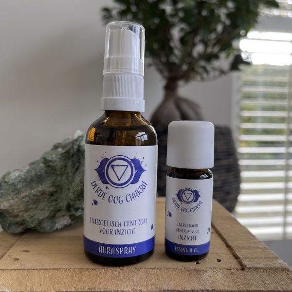 Derde Oog Chakra – 10 ml olie Open je intuïtie en zie met helderheid vanuit je innerlijke wijsheid - Afbeelding 3