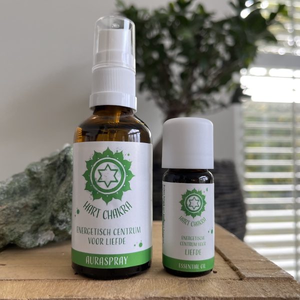 Hart Chakra – 10 ml etherische olie Voel liefde, compassie en geborgenheid vanuit je hart - Afbeelding 2