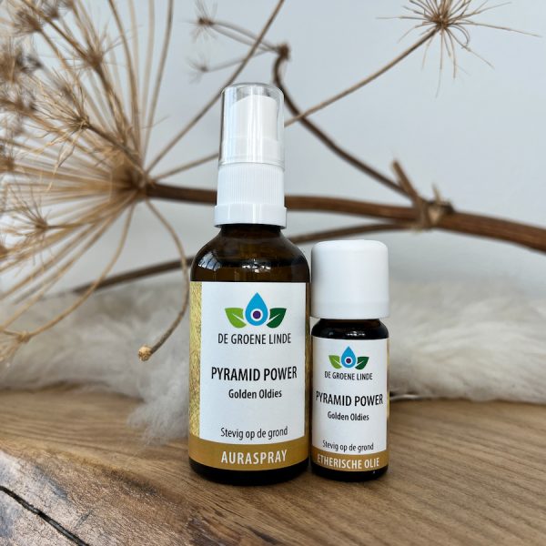 Pyramid Power – Golden Oldies olie (10 ml) Gronding vanuit het hart, verbinding met het universum - Afbeelding 3