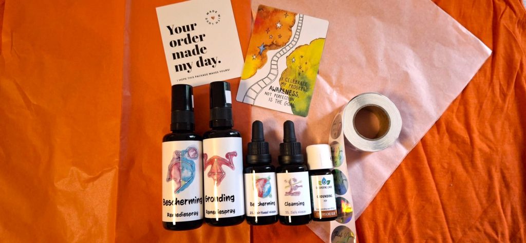 Gronding & Bescherming pakket | Energetische remedies voor balans & rust