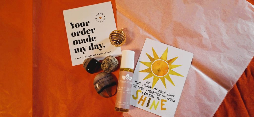 Gratitude & Edelstenen Pakket | Liefdevolle ondersteuning & cadeautip