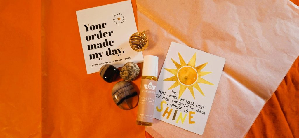 Gratitude & Edelstenen Pakket | Liefdevolle ondersteuning & cadeautip - Afbeelding 4